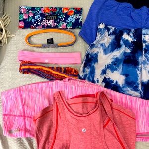 Lulu, Zella, Gap workout bundle